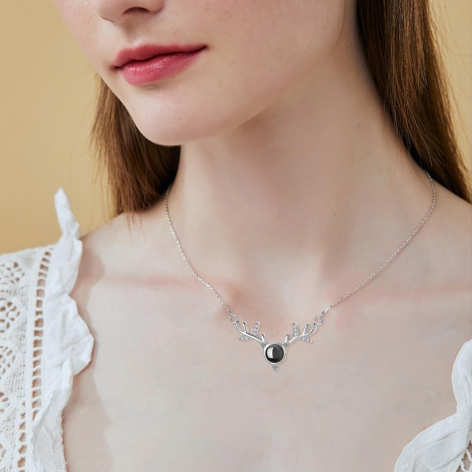 3D Initial A-Z Necklace Pendant, Personalized Stainless Steel Jewelry, Adjustable Chain, Suitable for Modern Women's Letter Design