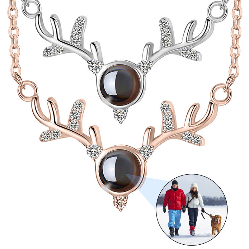 // Solid Personalized Name Necklace Custom Birthstone Necklace Personalized Nameplate Jewelry Customized Gift for Women